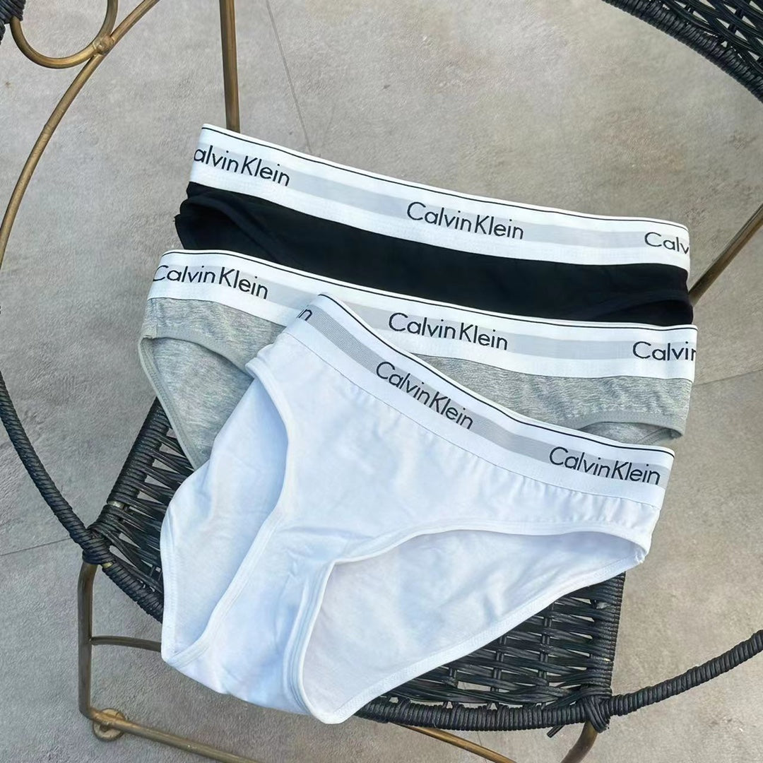 Calvin Klein Classic Logo Women's Briefs - Box of 3