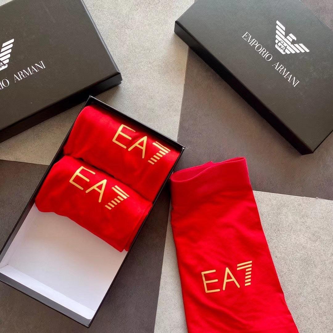 Armani Ea7 Waistbands Men's Boxer Briefs - 3-Piece Box