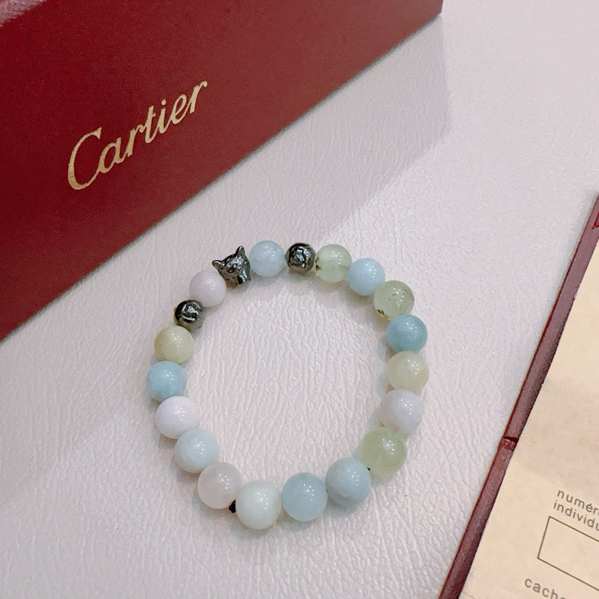 Martin Graham bracelet in polished metal-tone – close-up detail