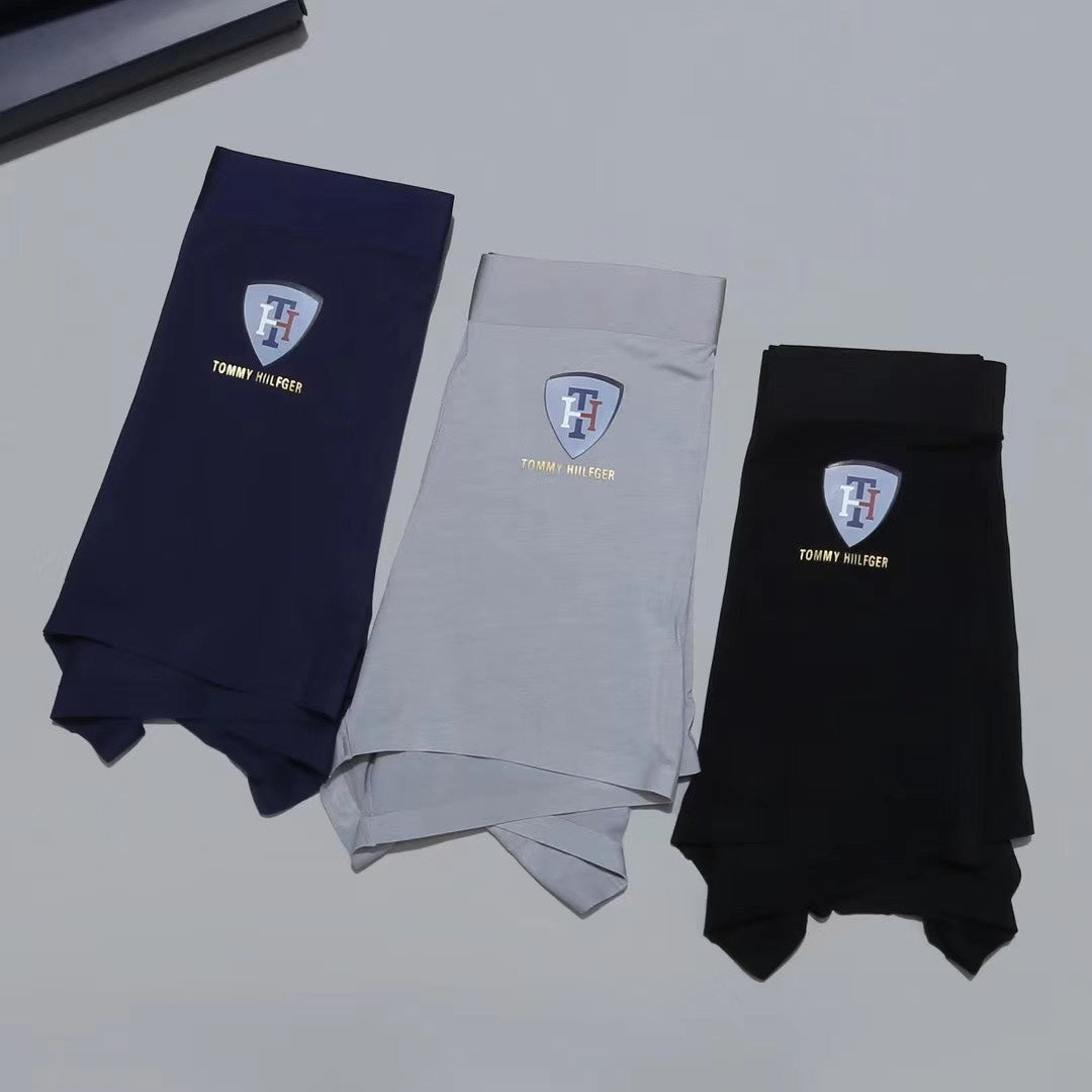 Tommy Hilfiger Crest-Style Men's Boxer Briefs - 3-Piece Box