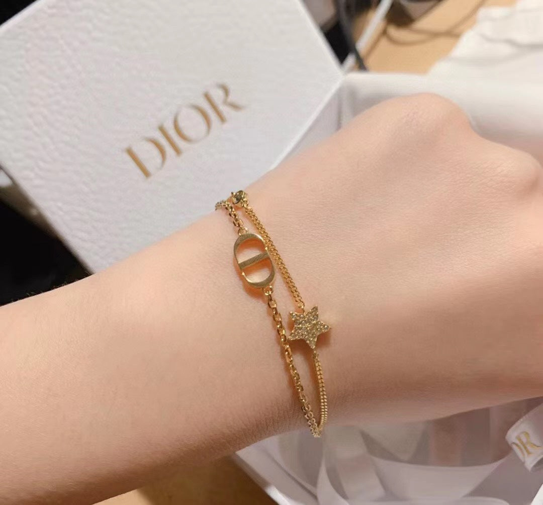 Martin Graham bracelet in polished metal-tone – main product view
