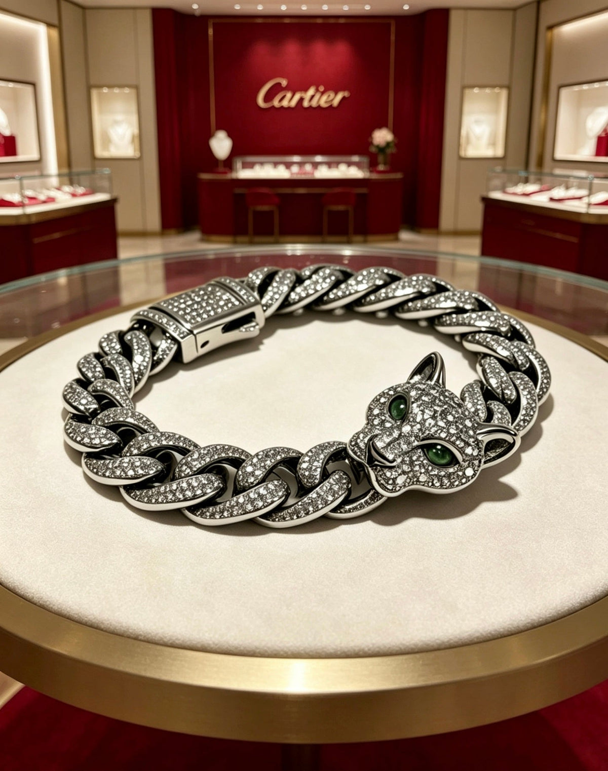 Martin Graham bracelet in polished metal-tone – main product view