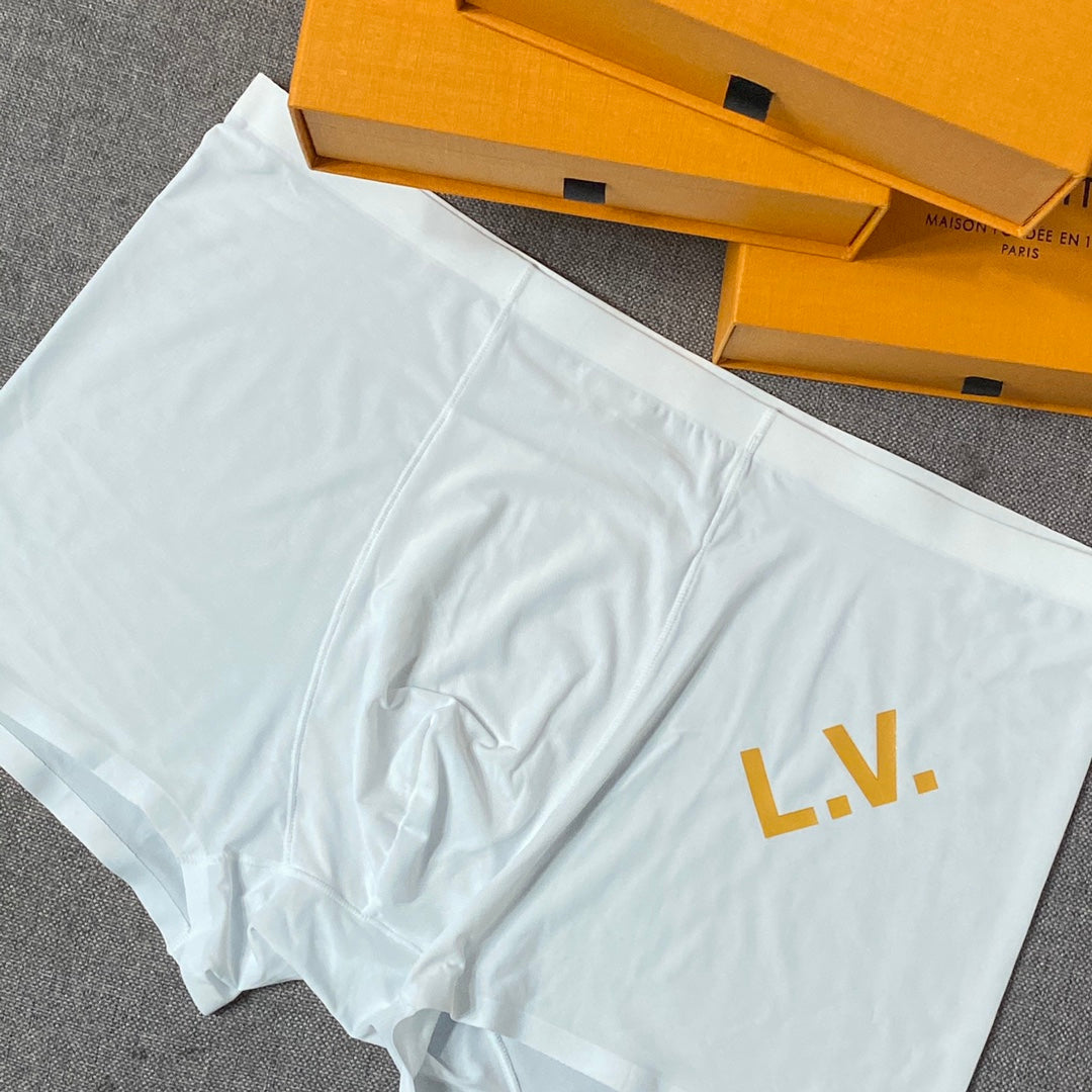 Louis Vuitton Ice-Silk Men's Boxer Briefs - 3-Piece Box - Sizes L-XXXL