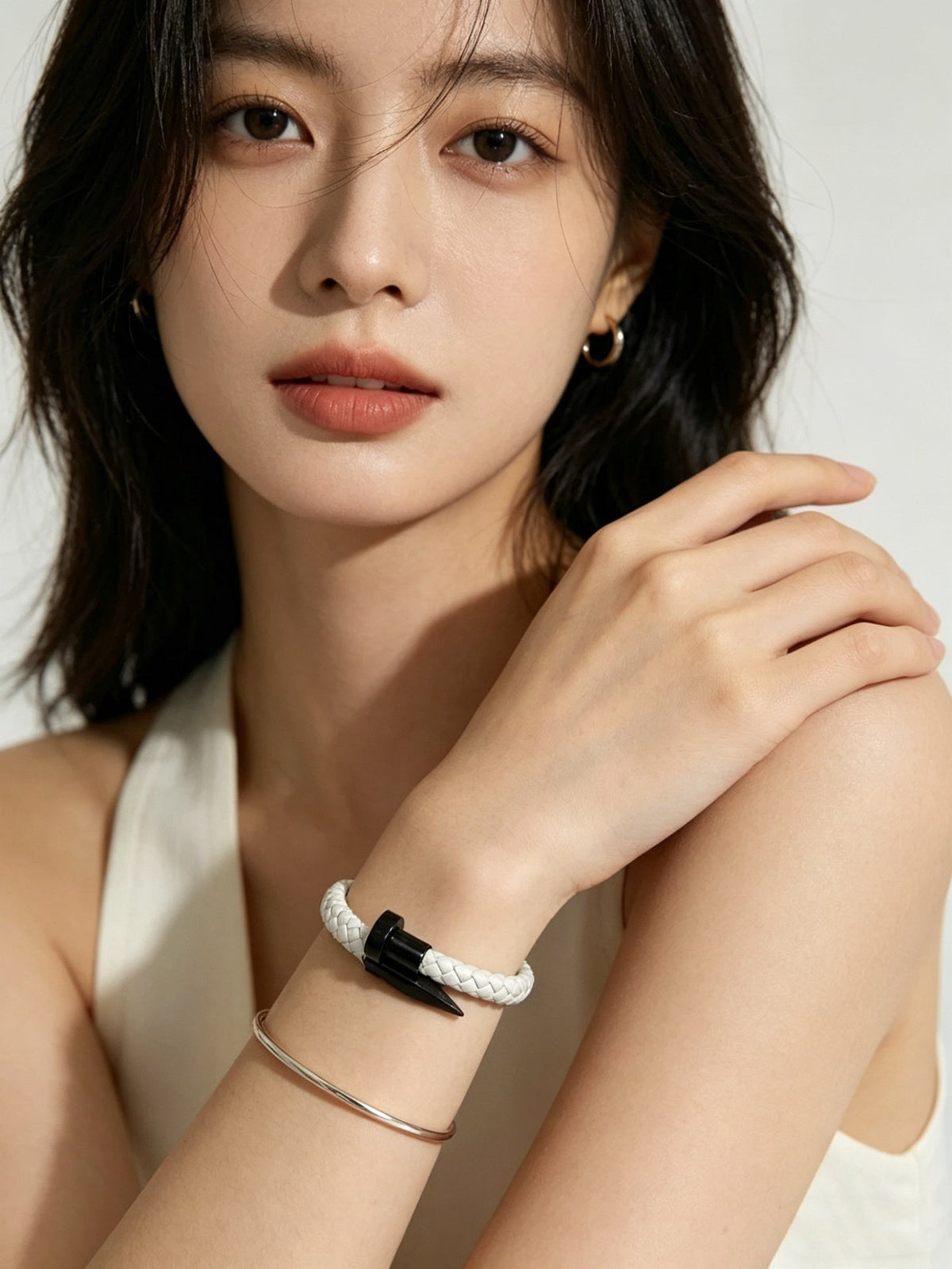 Martin Graham bracelet in polished metal-tone – main product view