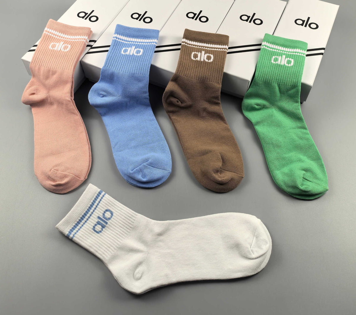 Alo Classic Ankle Socks - Assorted Set