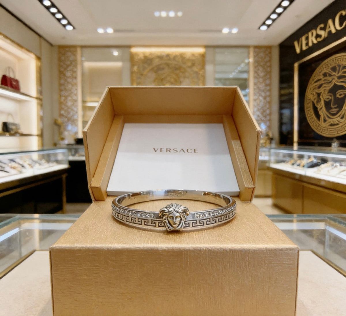 Martin Graham bracelet in polished metal-tone – main product view