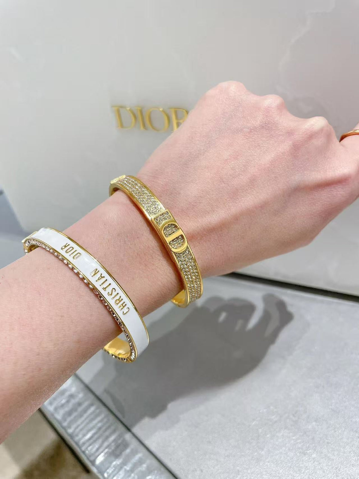 Martin Graham bracelet in polished metal-tone – main product view