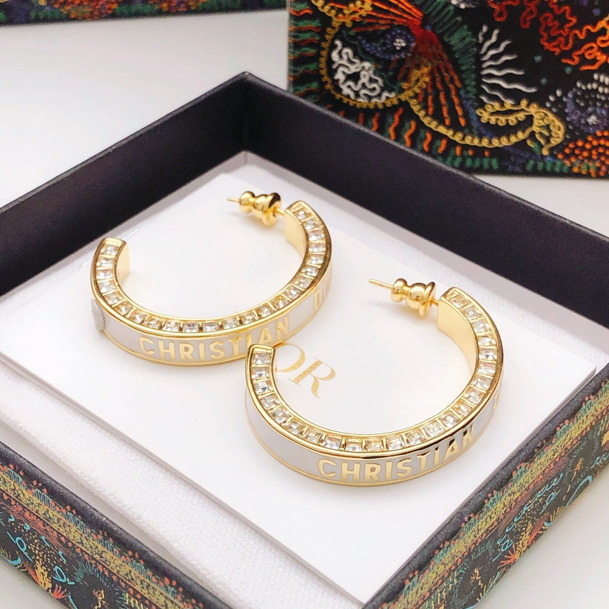 Martin Graham earrings in polished metal-tone – main product view