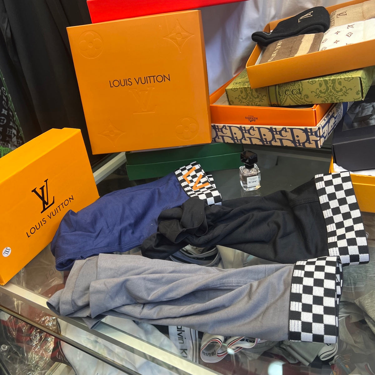 Louis Vuitton Men's Boxer Briefs - 3-Piece Box