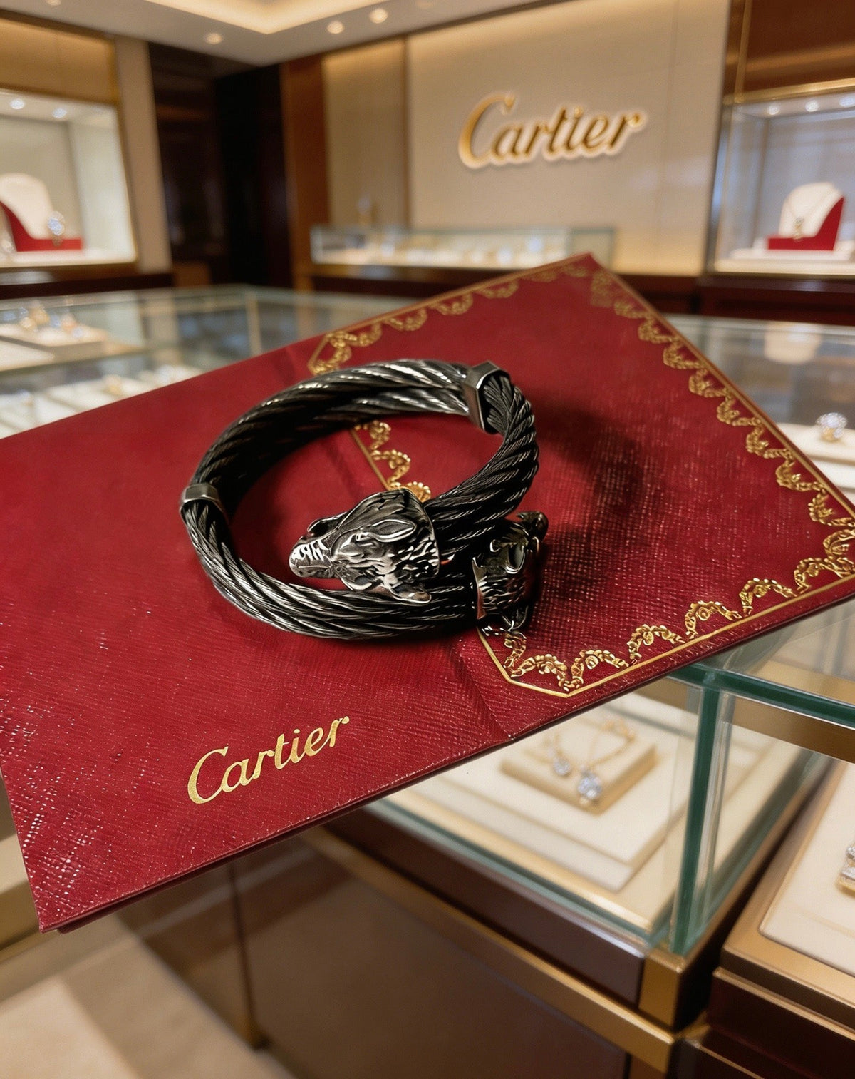 Martin Graham bracelet in polished metal-tone – main product view