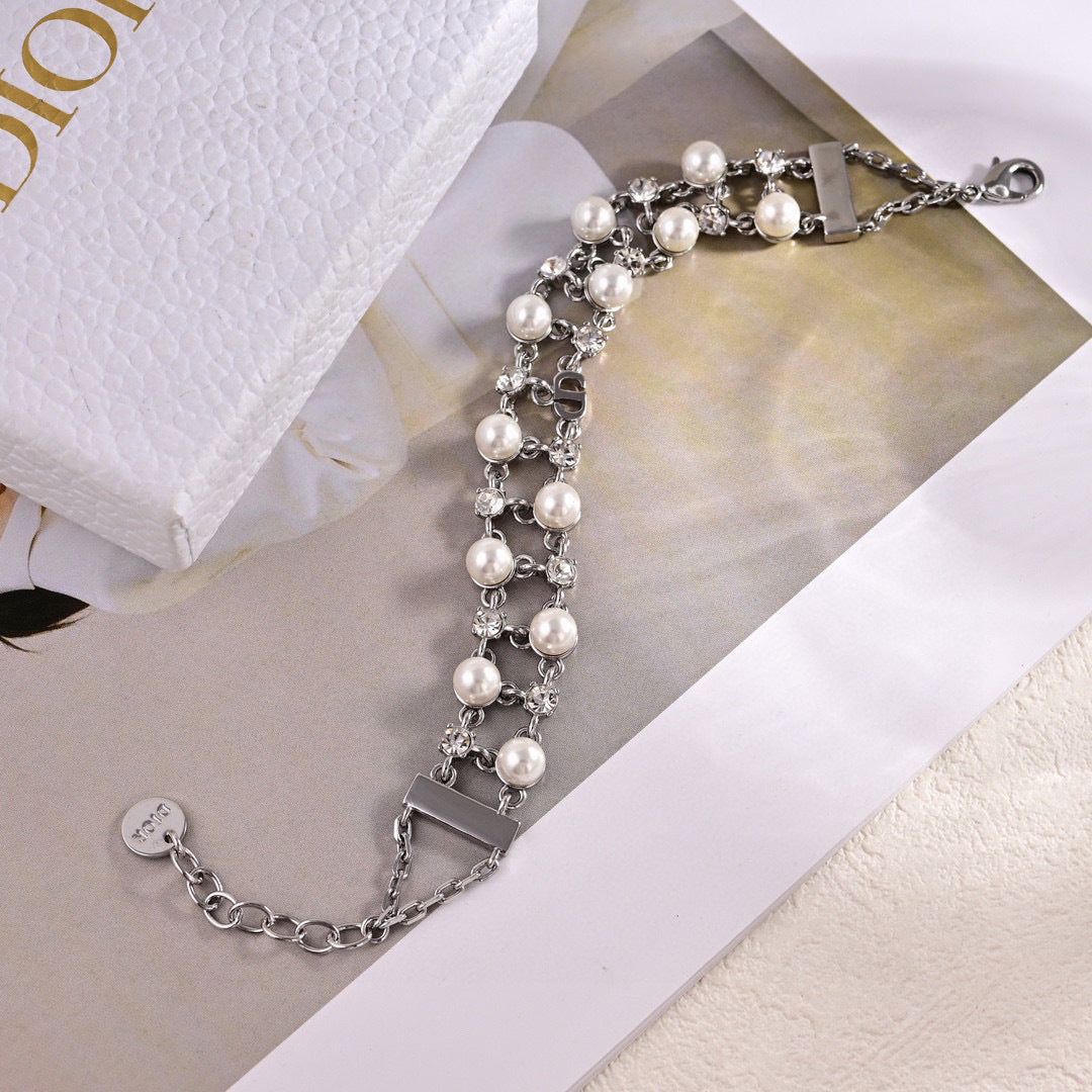 Martin Graham bracelet in polished metal-tone – main product view