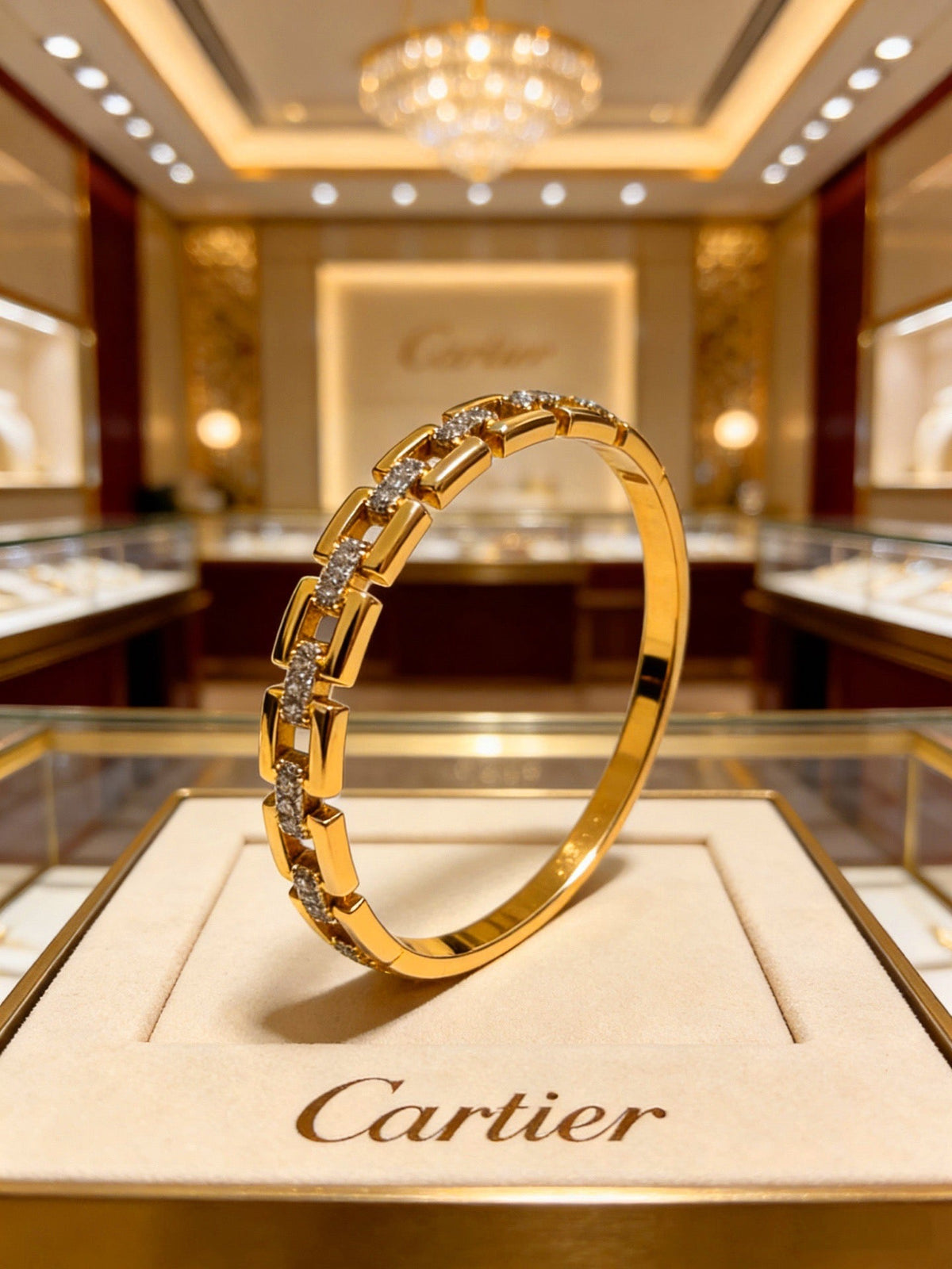 Martin Graham bracelet in polished metal-tone – main product view