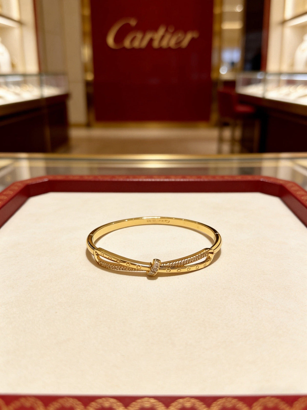 Martin Graham bracelet in polished metal-tone – main product view