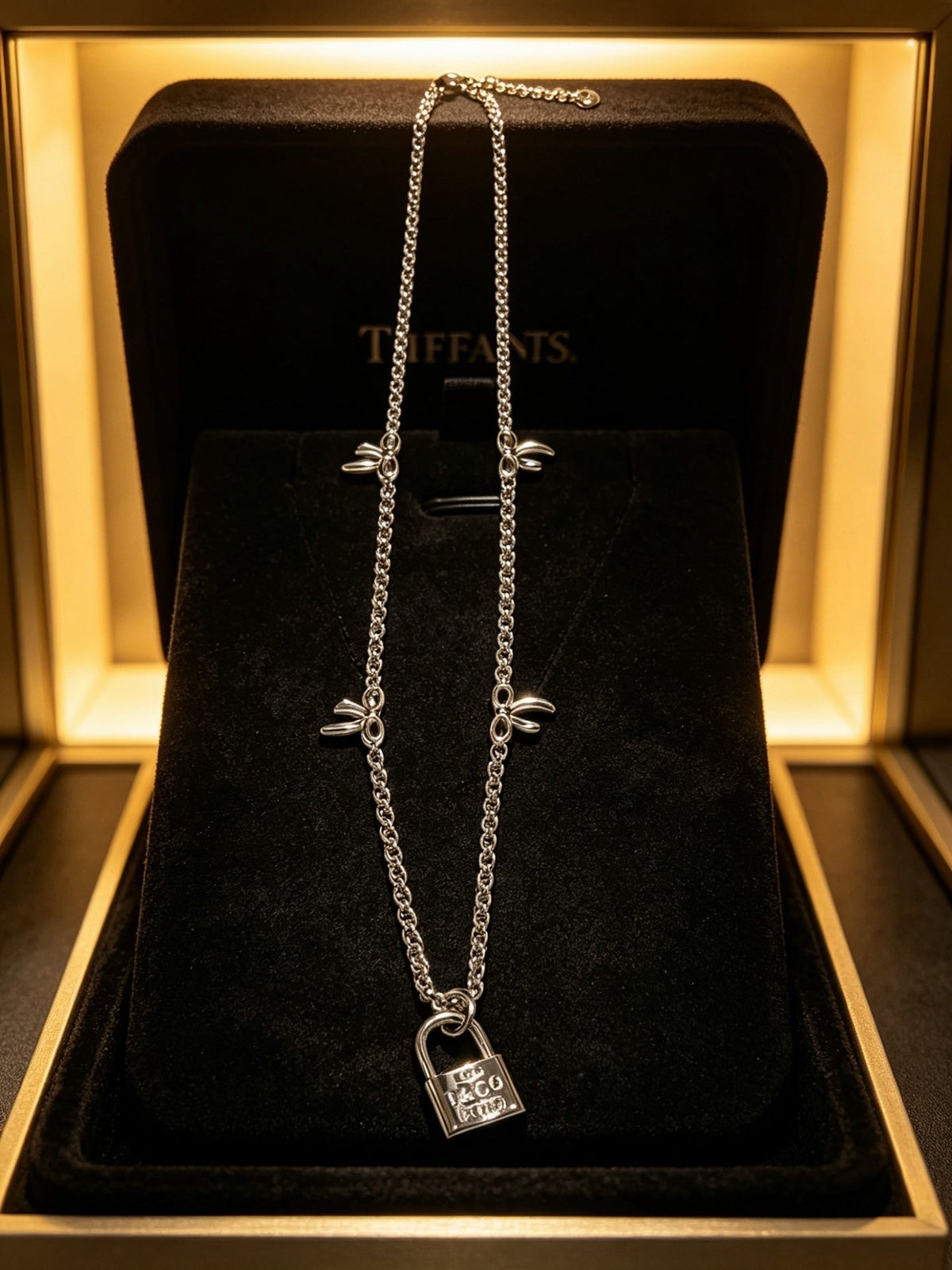 Martin Graham pendant necklace in polished metal-tone – main product view