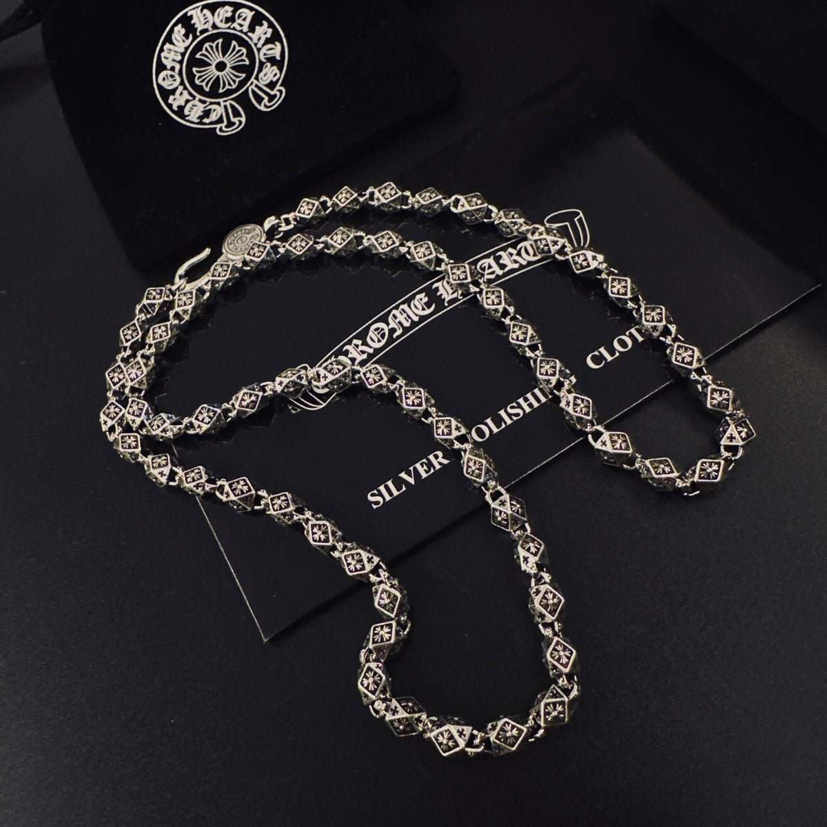 Martin Graham pendant necklace in polished metal-tone – main product view