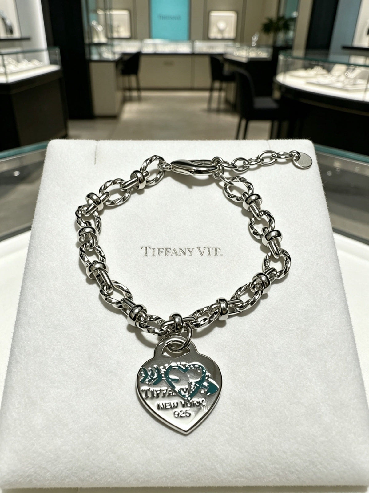 Martin Graham bracelet in polished metal-tone – main product view