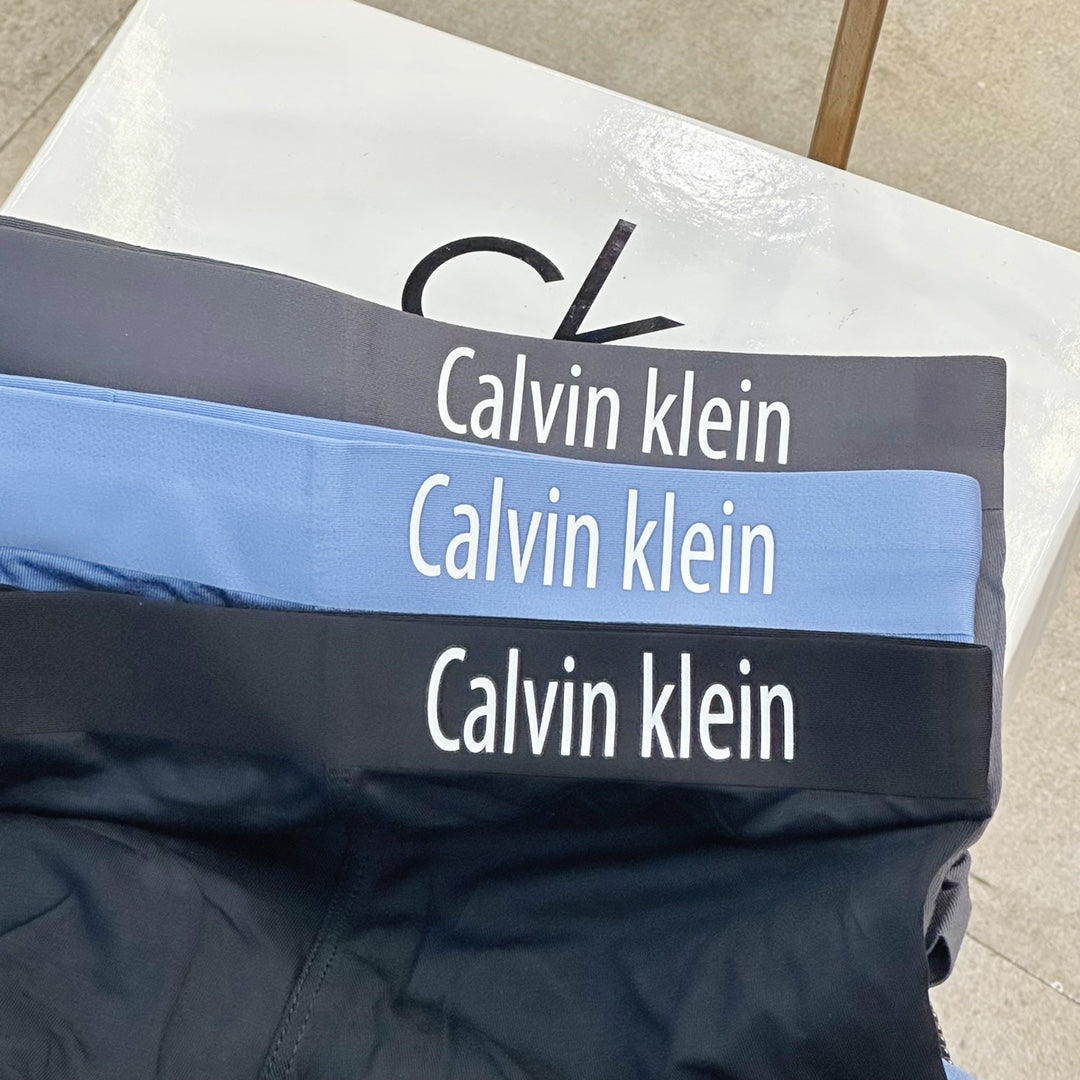 Calvin Klein Regenerated cotton Clean Tonal Panels Men's Boxer Briefs - 3-Piece Box