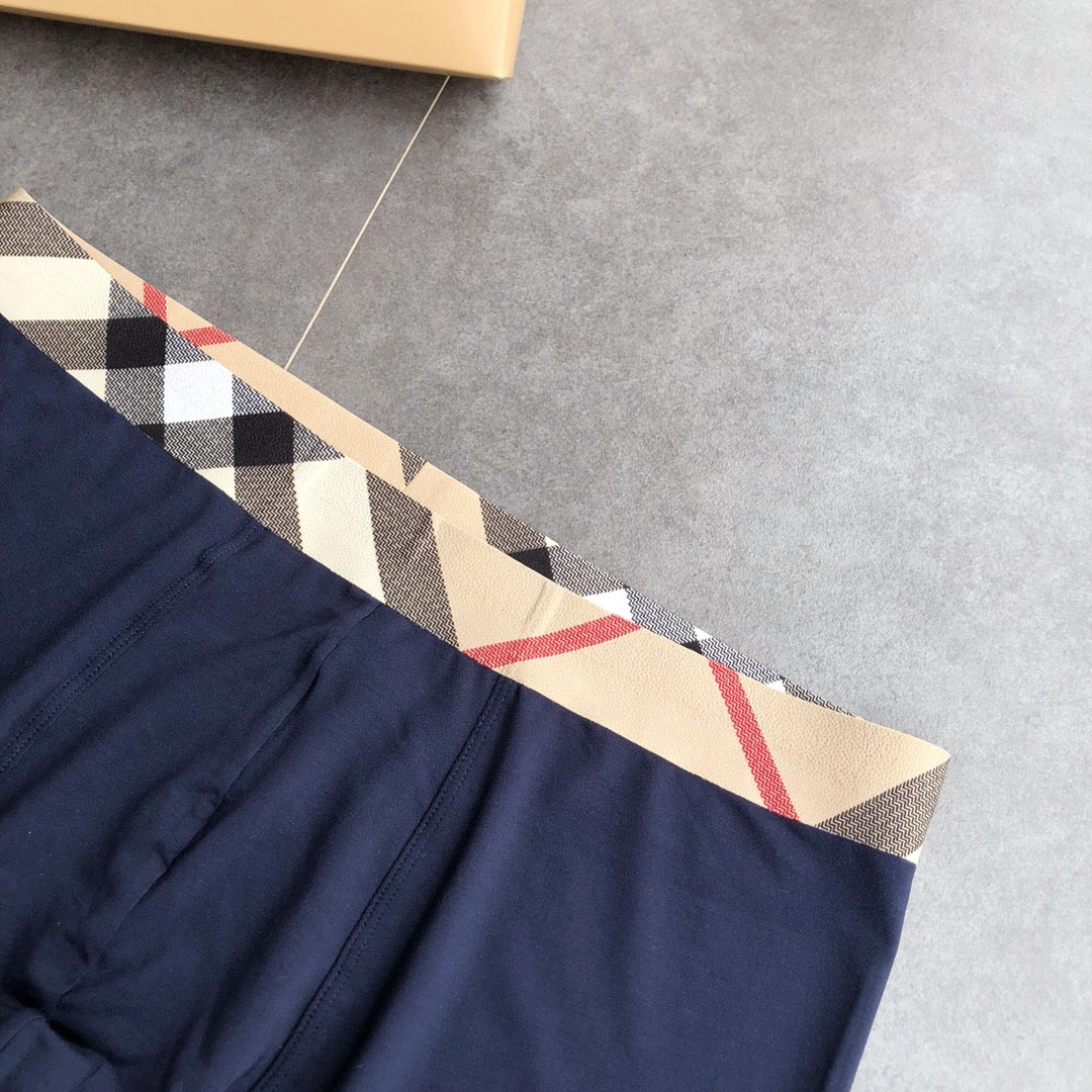 Burberry Clean Logo Waistbands Men's Boxer Briefs - 3-Piece Box