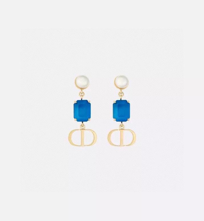 Martin Graham stud earrings in polished metal-tone – main product view