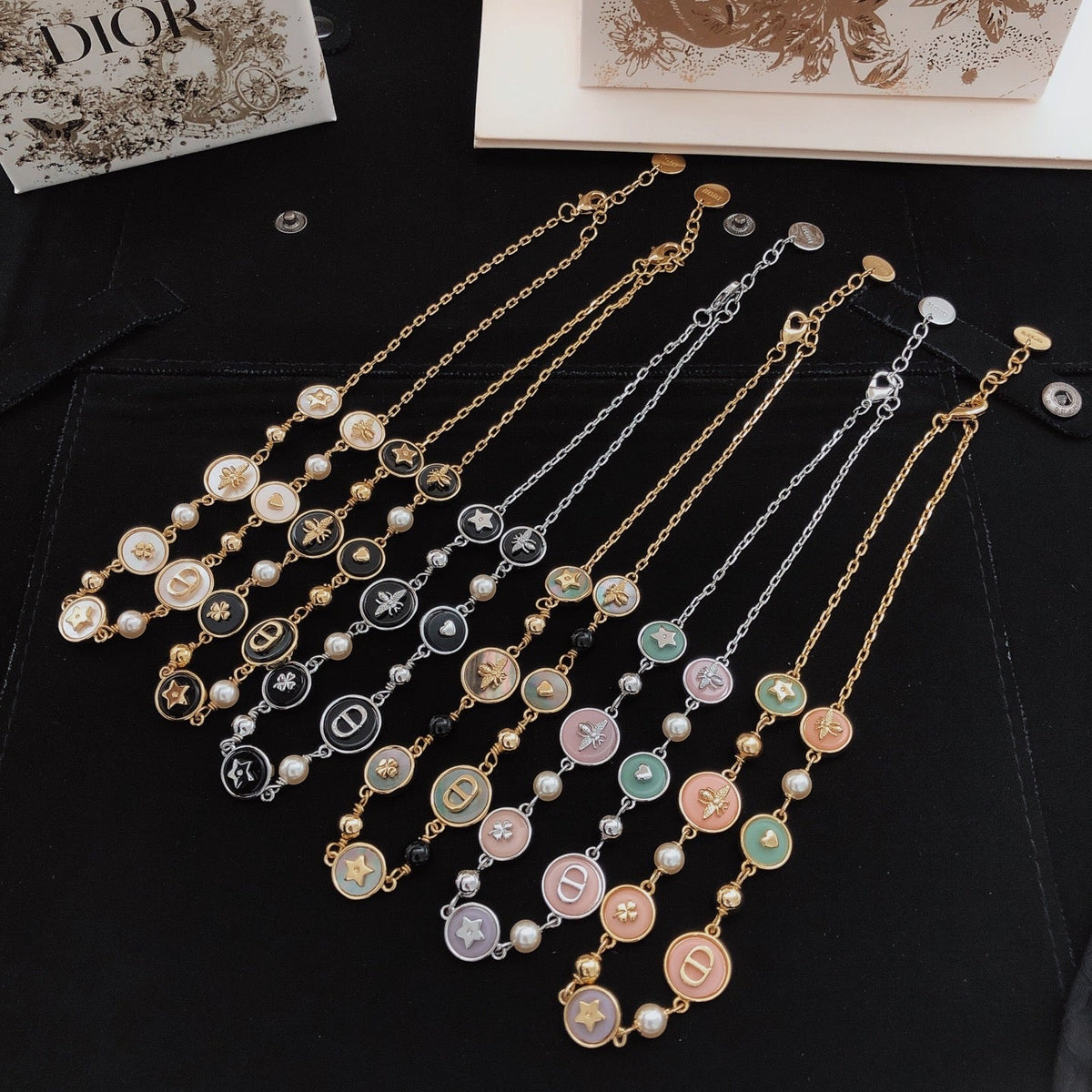 Martin Graham pendant necklace in polished metal-tone – main product view