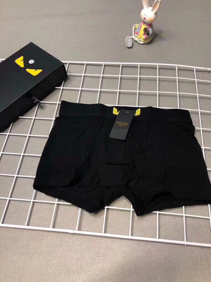 Fendi Eye-Shaped Waistband Motifs Men's Boxer Briefs