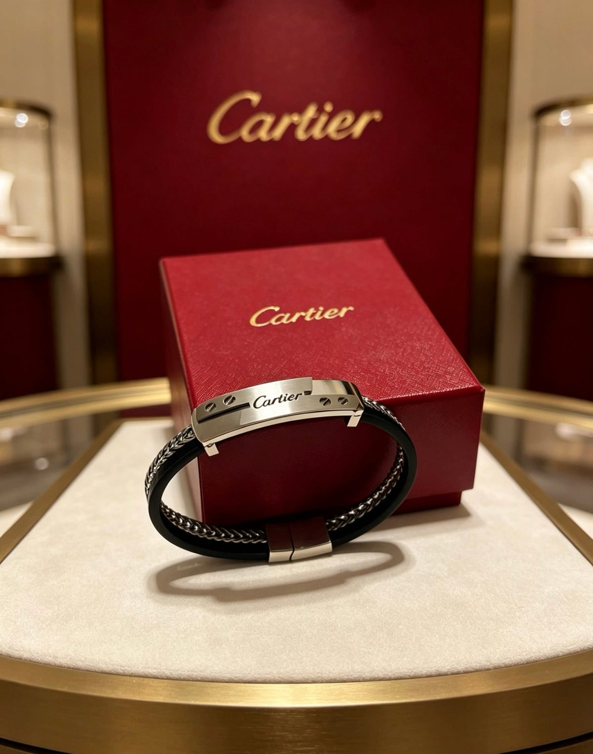 Martin Graham bracelet in polished metal-tone – main product view