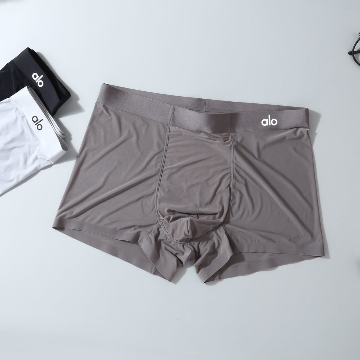 Alo Minimal Logo Men's Trunk Underwear - 3-Piece Box