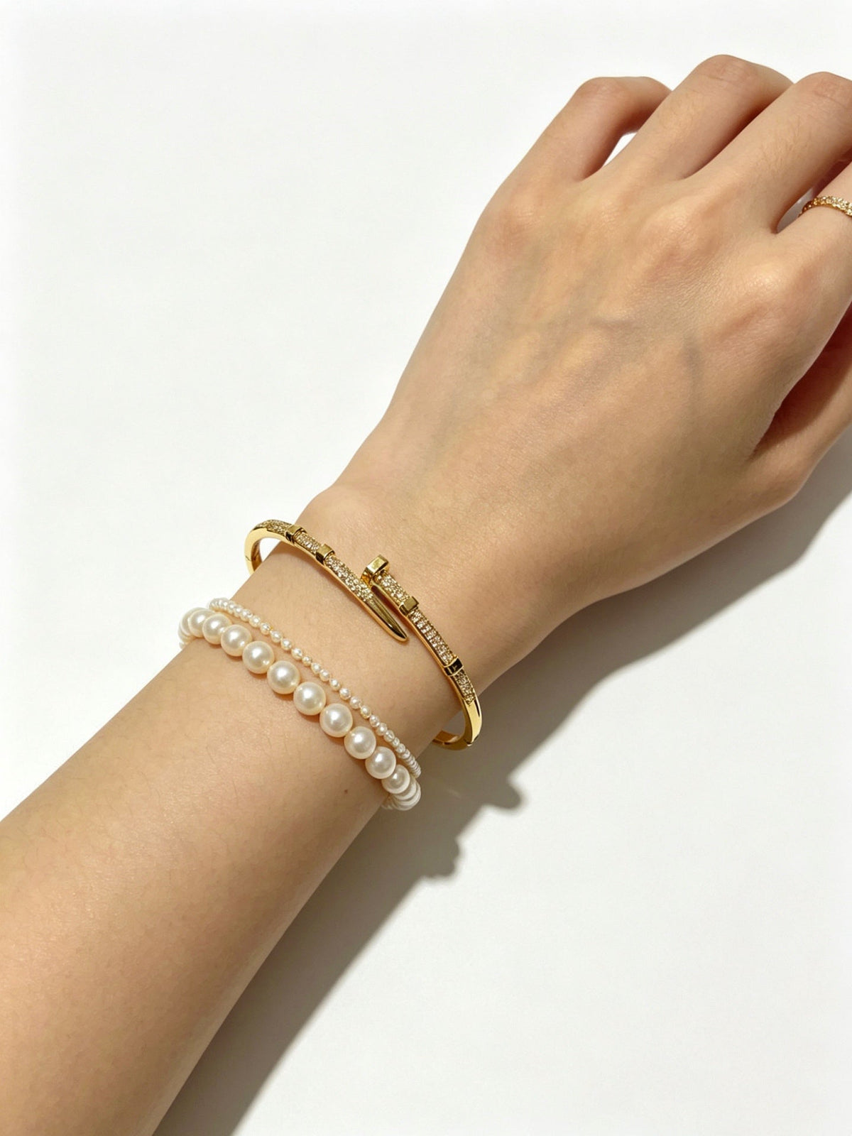 Martin Graham bracelet in polished metal-tone – main product view