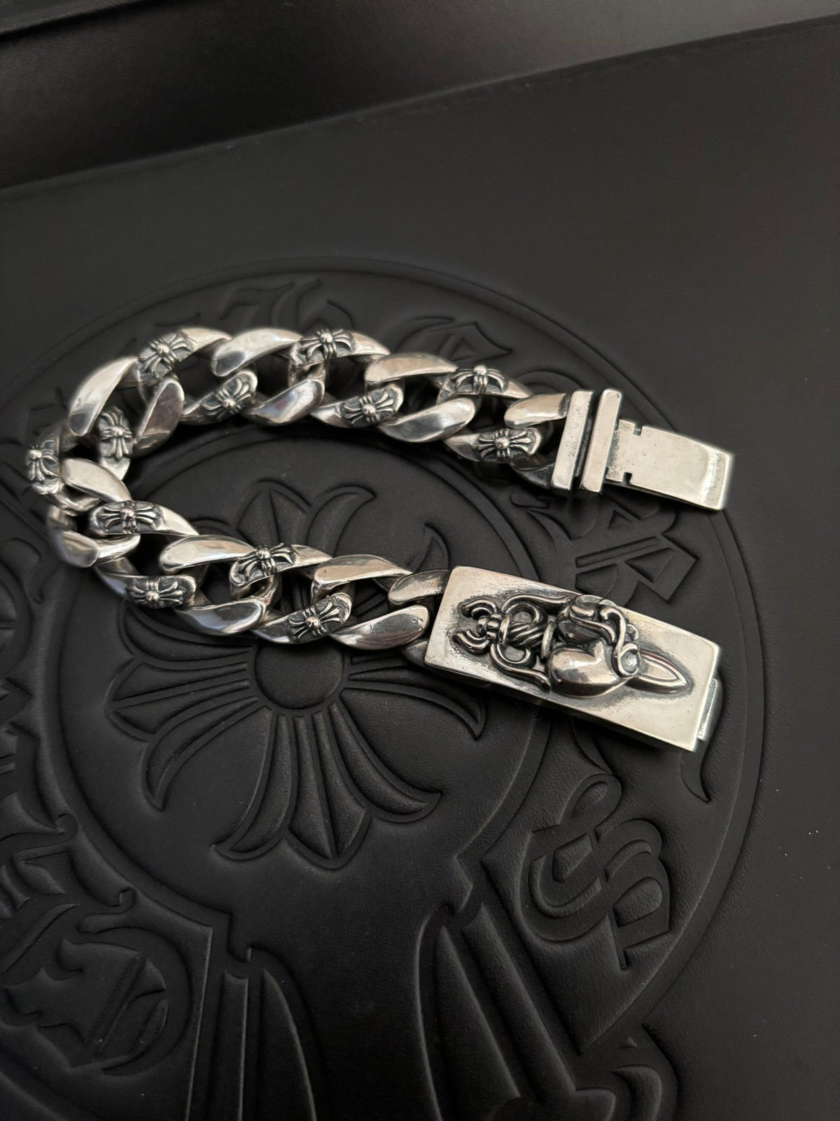 Martin Graham bracelet in polished metal-tone – main product view