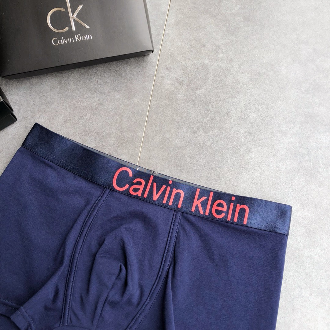 Calvin Klein Broad Logo Waistbands Men's Boxer Briefs - 3-Piece Box