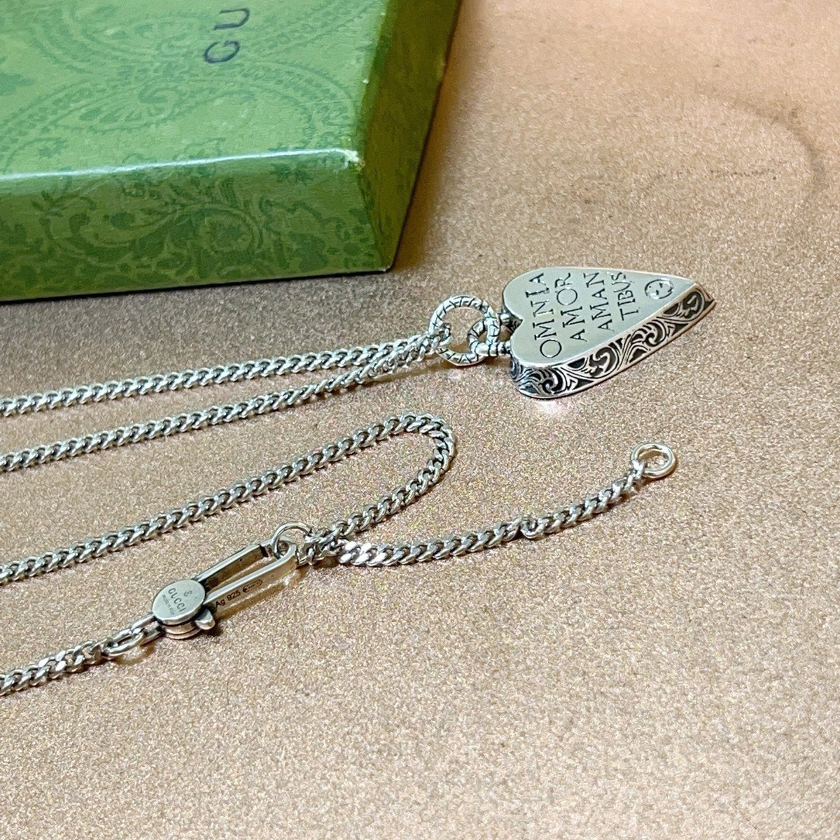 Martin Graham pendant necklace in polished metal-tone – main product view