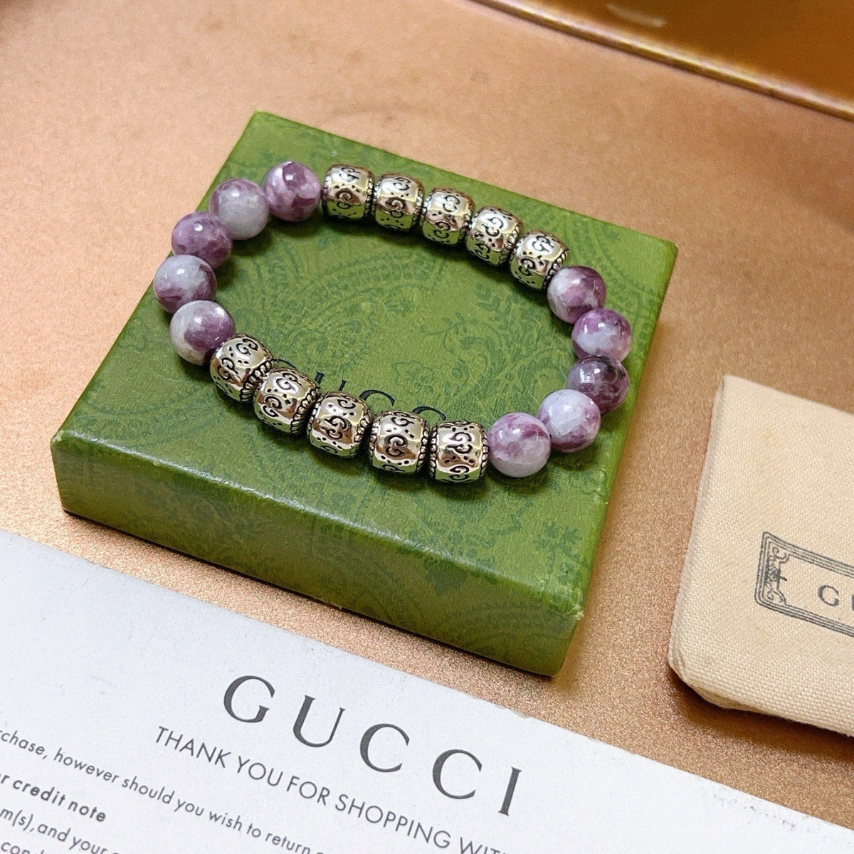 Martin Graham bracelet in polished metal-tone – main product view