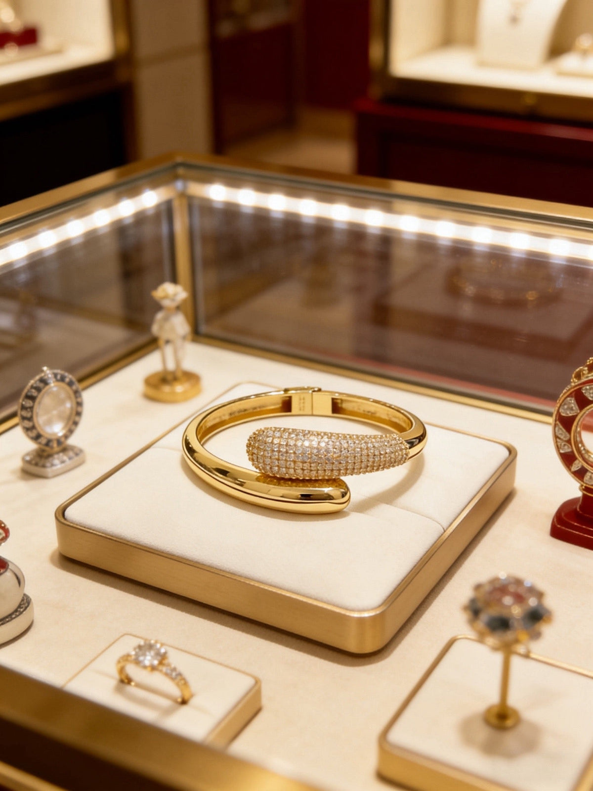 Martin Graham bracelet in polished metal-tone – main product view