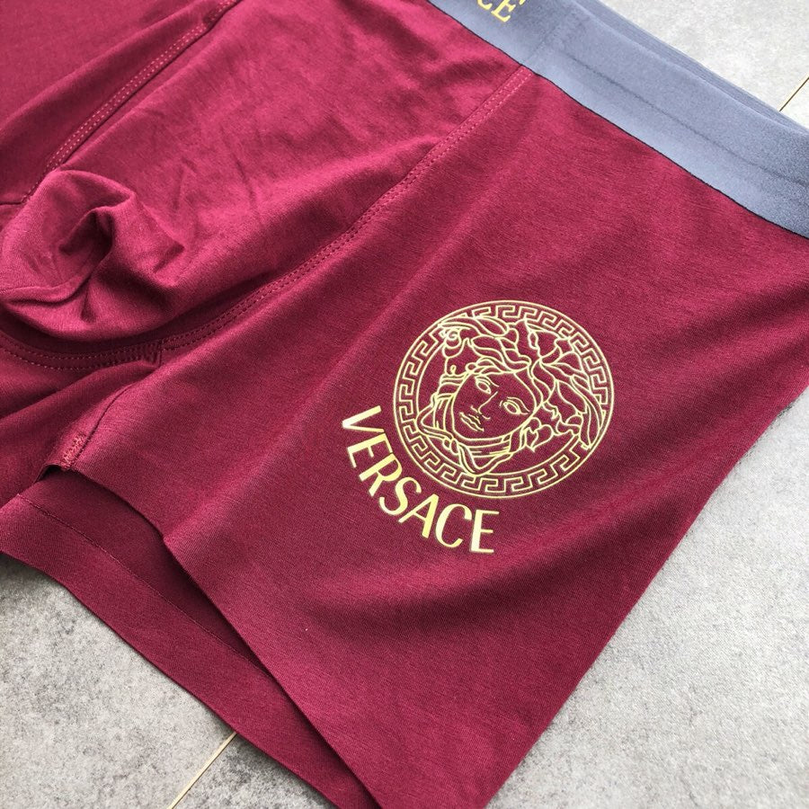 Versace Contrast-Waistband Modal-Blend Boxer Briefs - Box of 3
