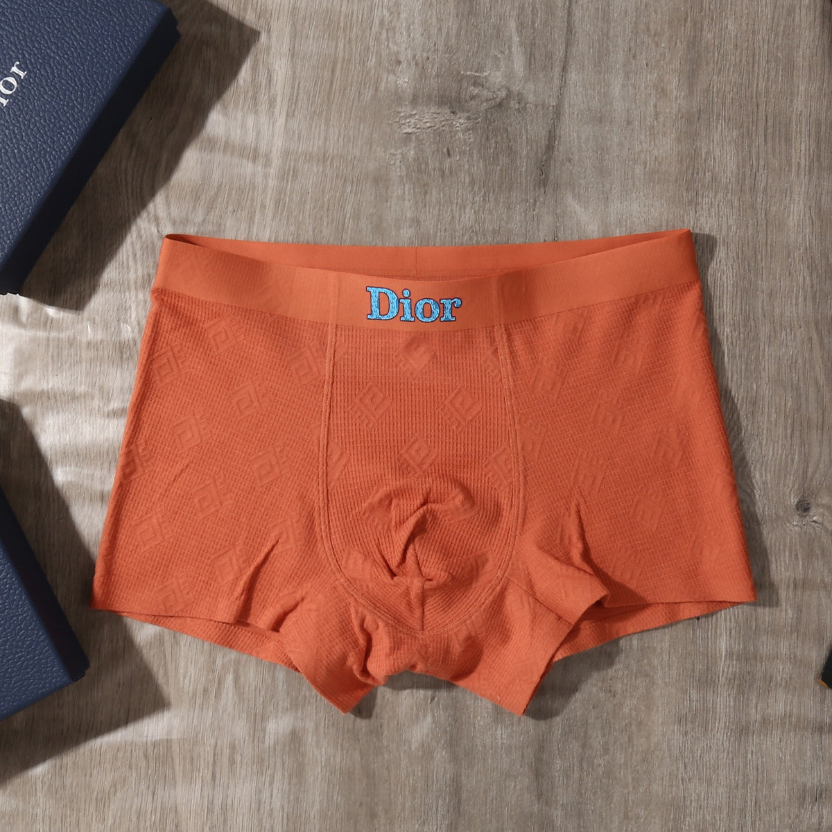 Dior Cotton-Blend Jacquard Men's Underwear - 3-Piece Box
