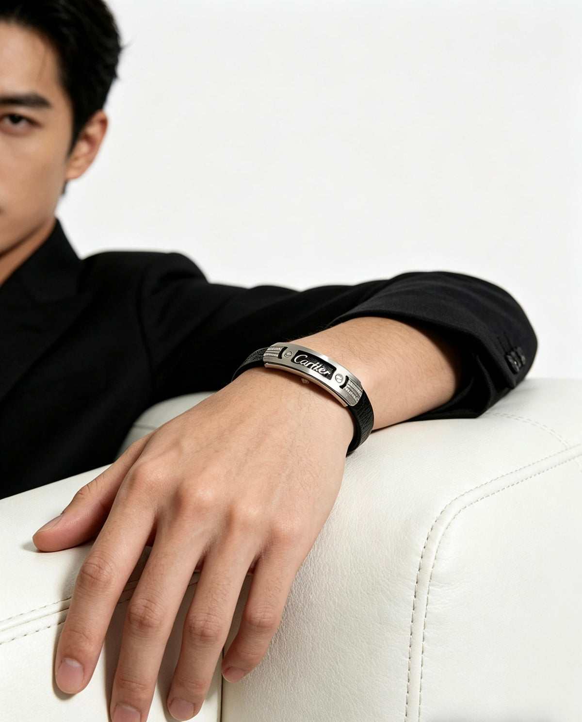 Martin Graham bracelet in polished metal-tone – main product view