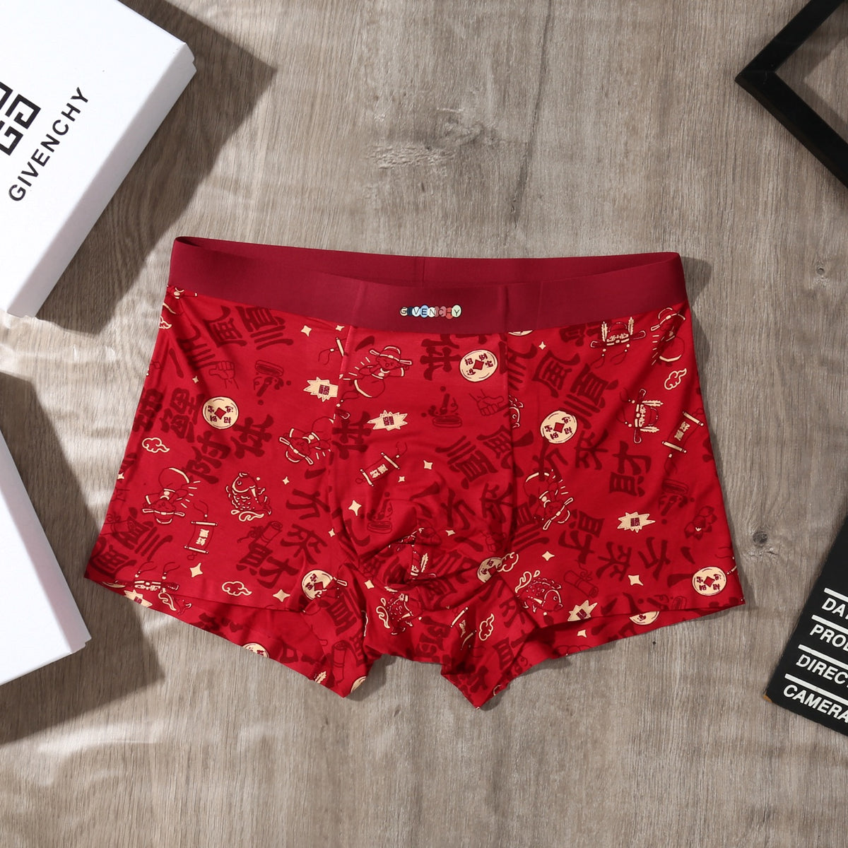 Givenchy 84/16 Nylon-Spandex Men's Boxer Briefs – 3-Pack