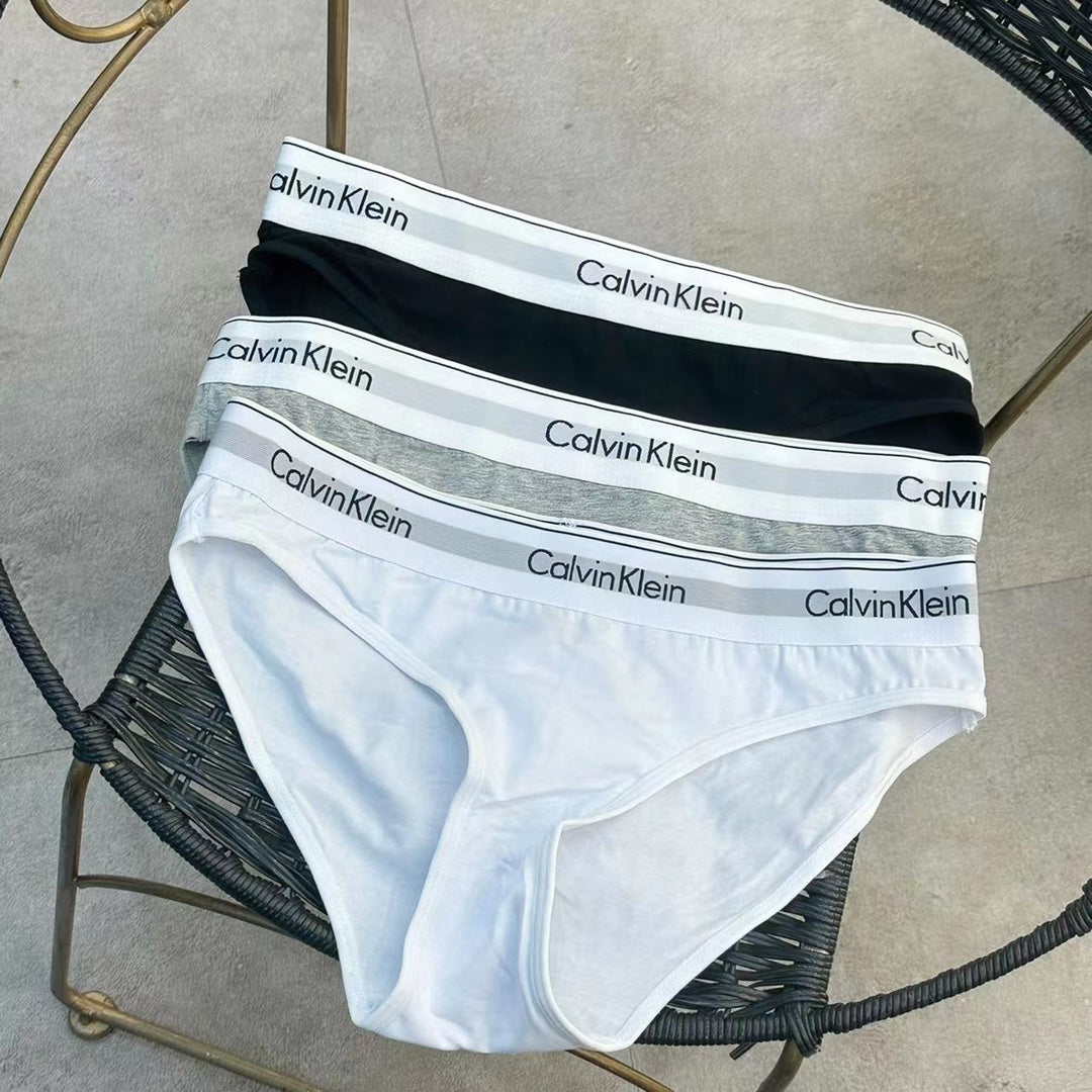Calvin Klein Classic Logo Women's Briefs - Box of 3