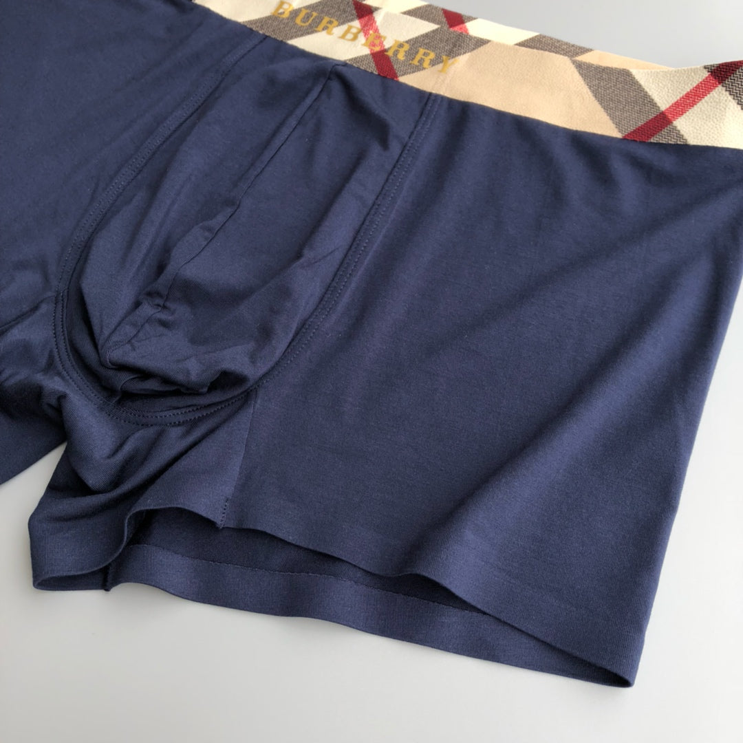 Burberry Contrast Logo Waistbands Men's Boxer Briefs - 3-Piece Box