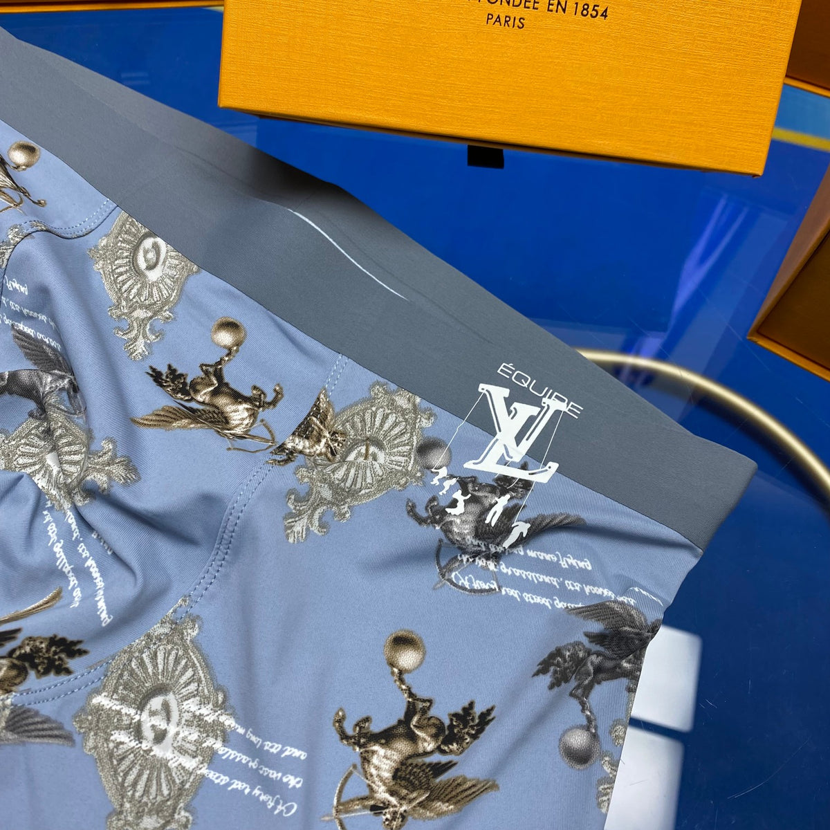 Louis Vuitton All-Over Animal And Monogram-Style Prints Men's Boxer Briefs - 3-Piece Box