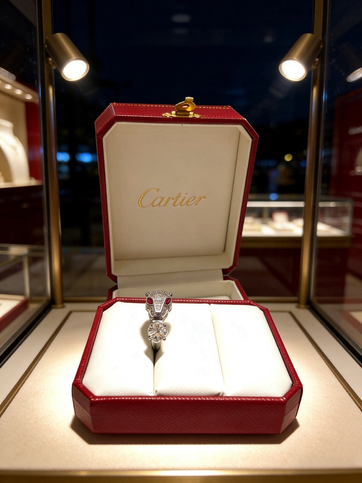 Martin Graham ring in polished metal-tone – main product view