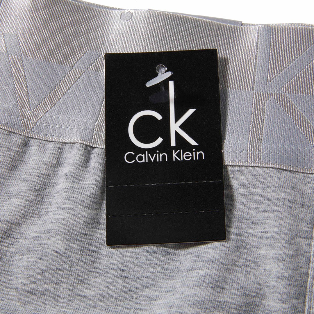 Calvin Klein Black, White & Grey Cotton Men's Boxer Briefs - 3-Piece Box - Sizes M-XXL