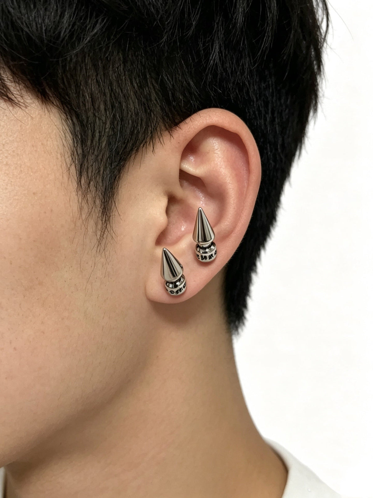 Martin Graham earrings in polished metal-tone – main product view
