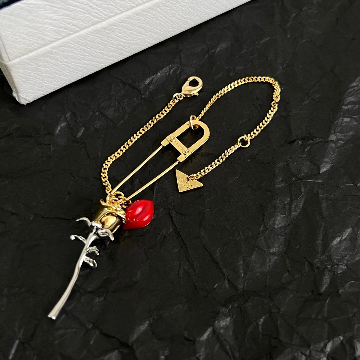 Martin Graham bracelet in polished metal-tone – main product view