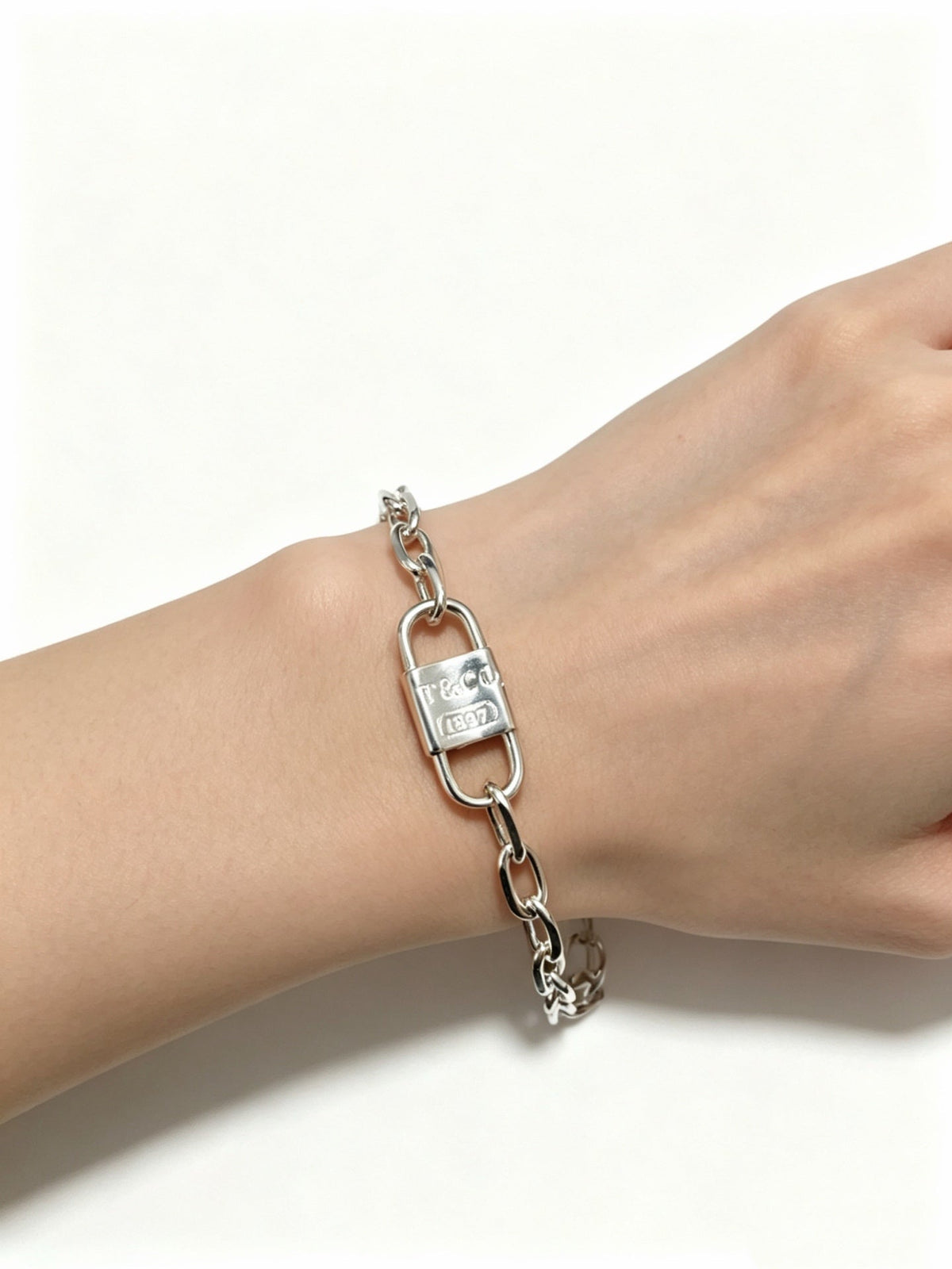 Martin Graham bracelet in polished metal-tone – main product view