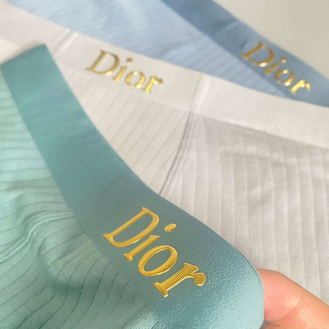 Dior Cotton Men's Boxer Briefs - 3-Piece Box - Sizes L-XXXL