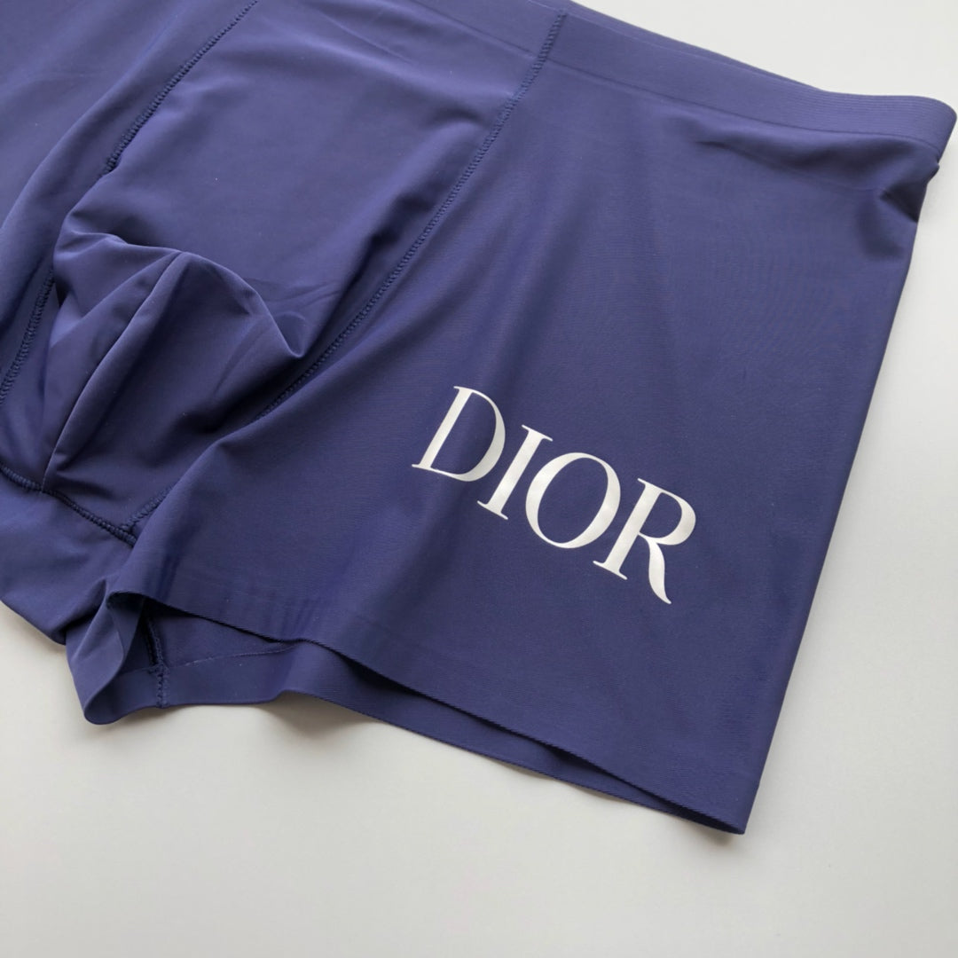 Dior Contrast Waistbands And Understated Front Branding Men's Boxer Briefs - 3-Piece Box