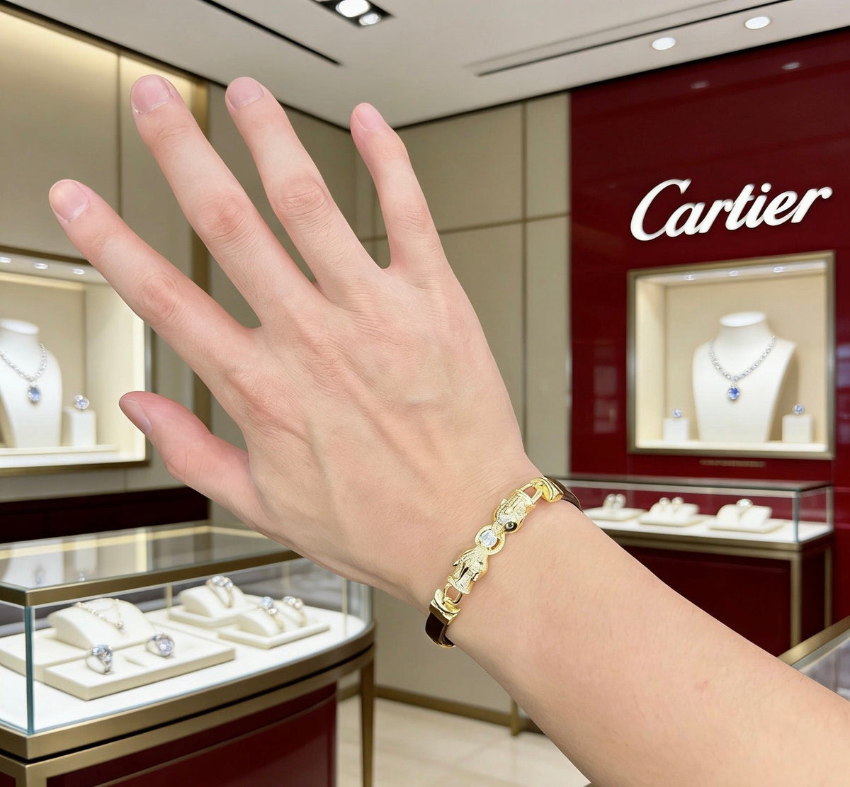 Martin Graham bracelet in polished metal-tone – main product view