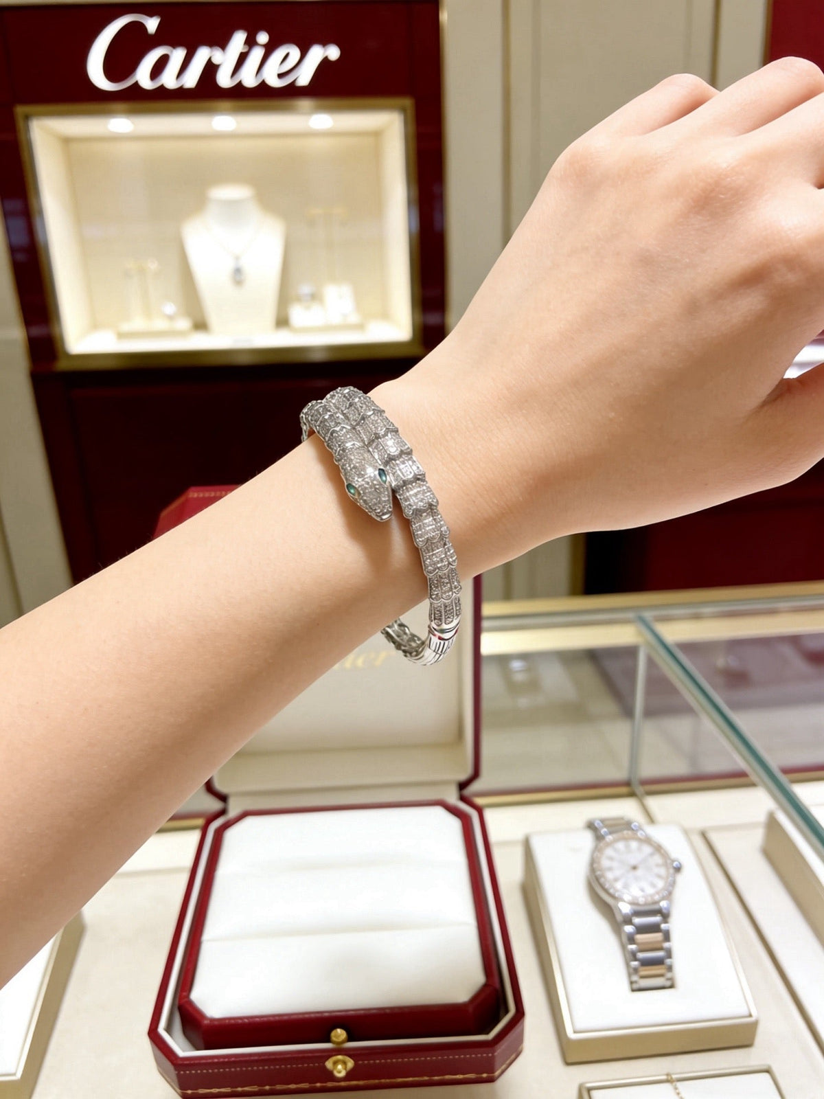 Martin Graham bracelet in polished metal-tone – main product view