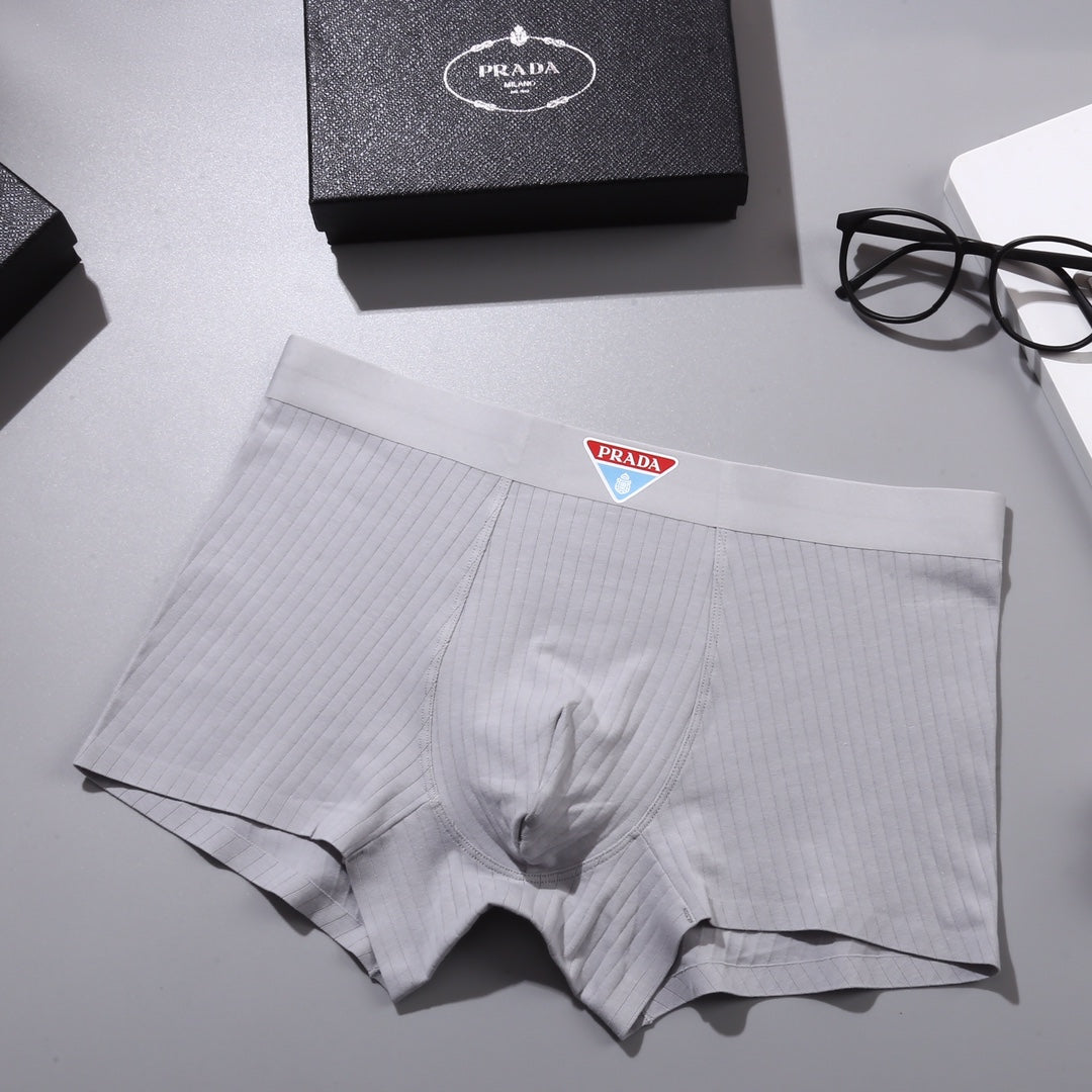 Prada Small Triangle Men's Boxer Briefs - 3-Piece Box